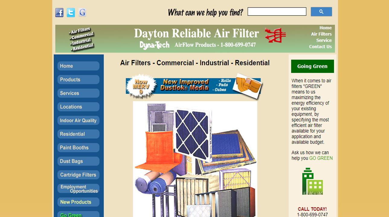 Dayton Reliable Air Filter