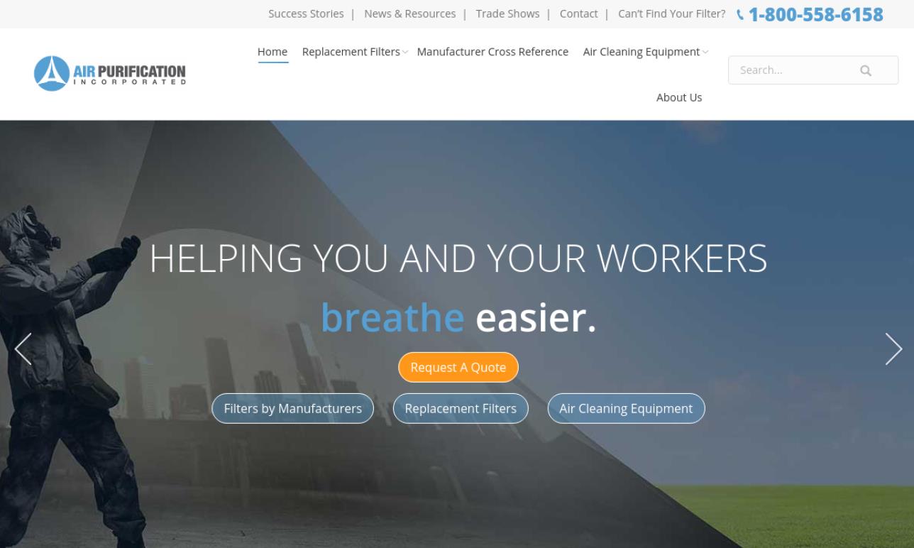 Air Purification, Inc. Air Filters