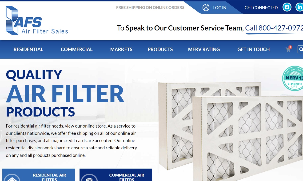 Air Filter Sales
